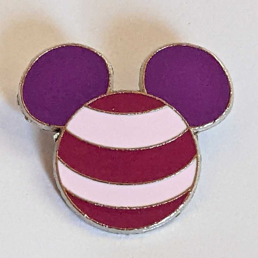 Disney Mickey Mouse Icons Cheshire Cat enamel Dis… - image 1