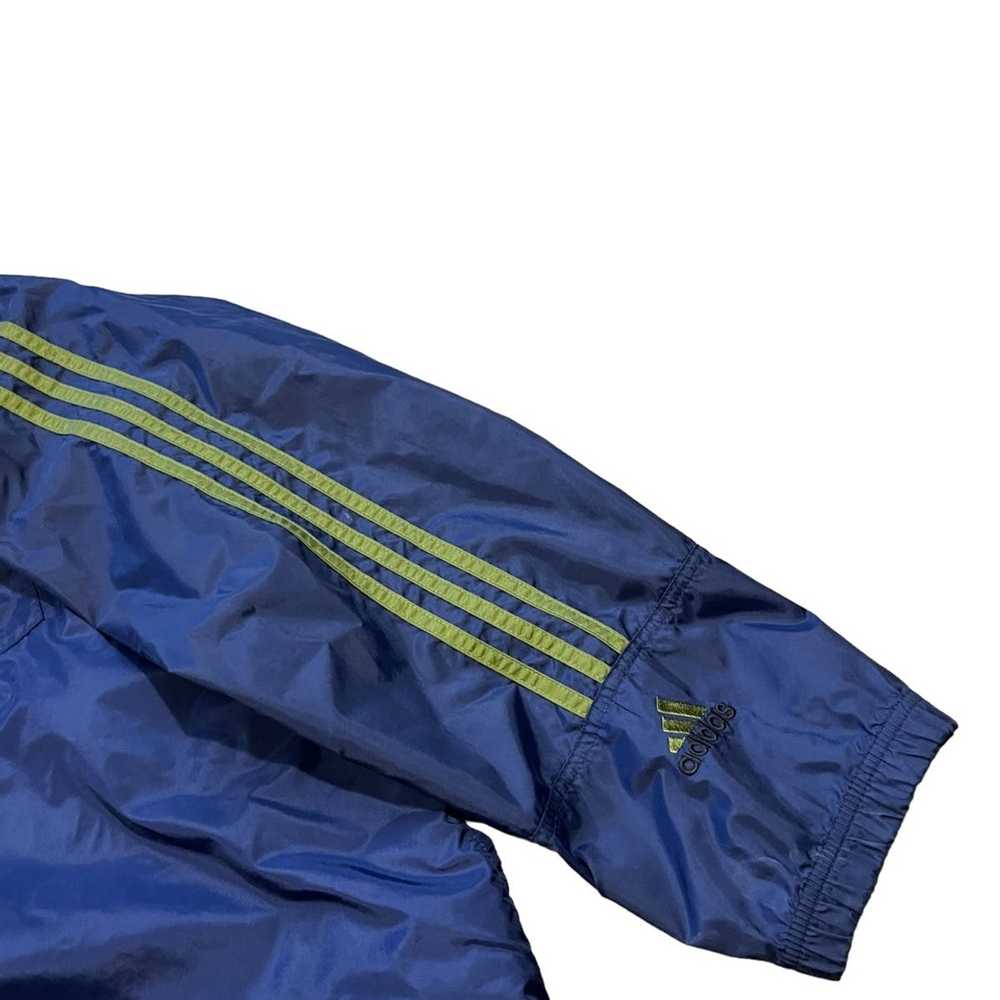 Adidas × Vintage 90s Adidas 2 Tone Windbreaker - image 2