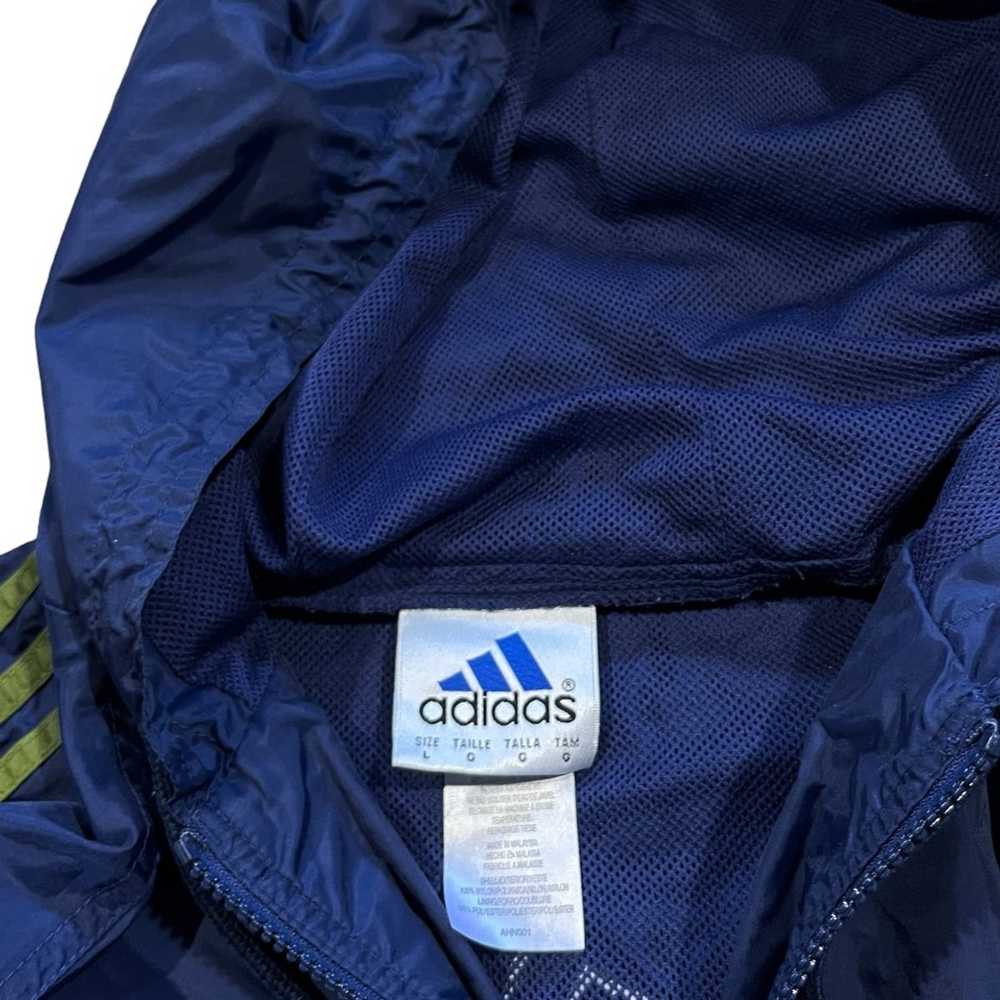 Adidas × Vintage 90s Adidas 2 Tone Windbreaker - image 4