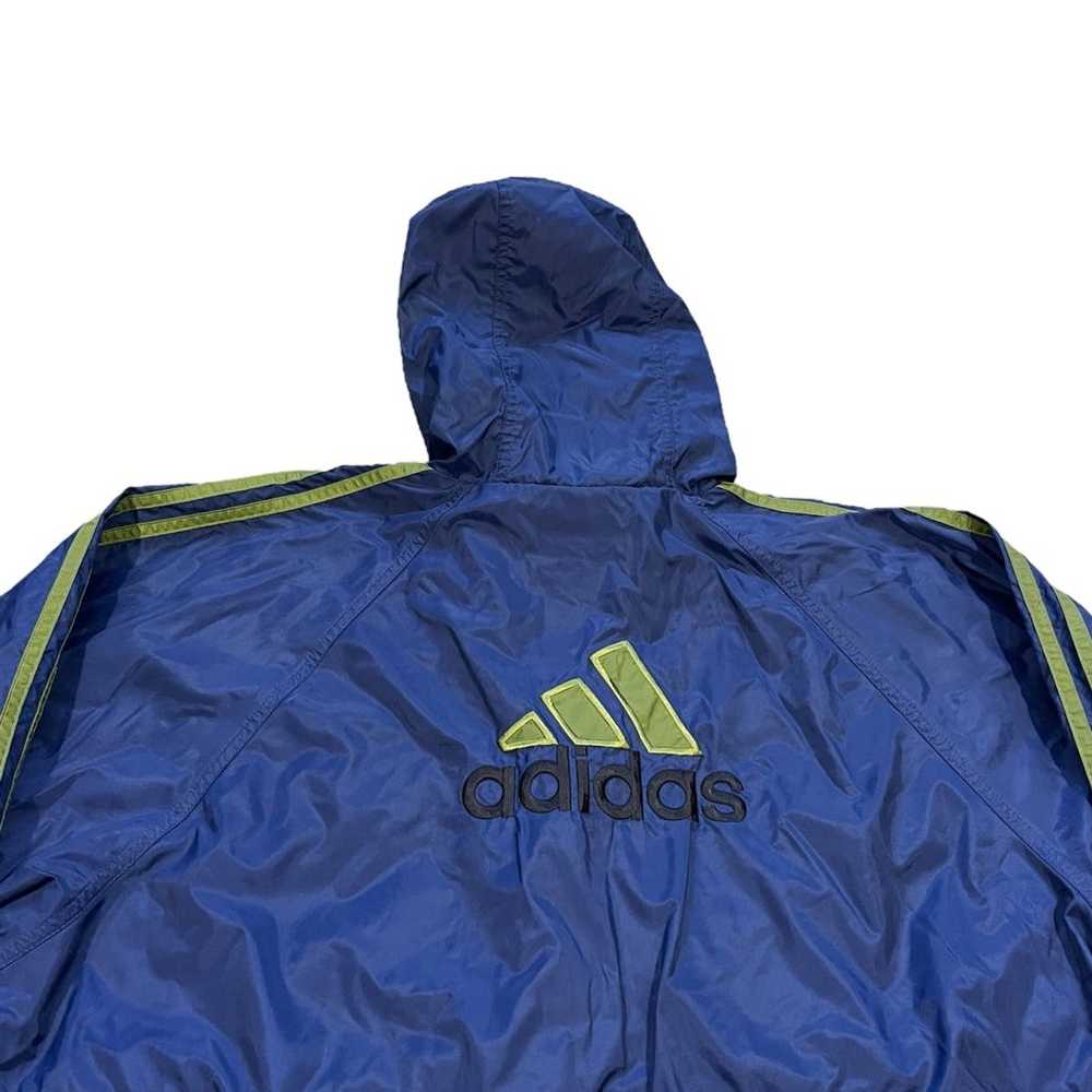 Adidas × Vintage 90s Adidas 2 Tone Windbreaker - image 6