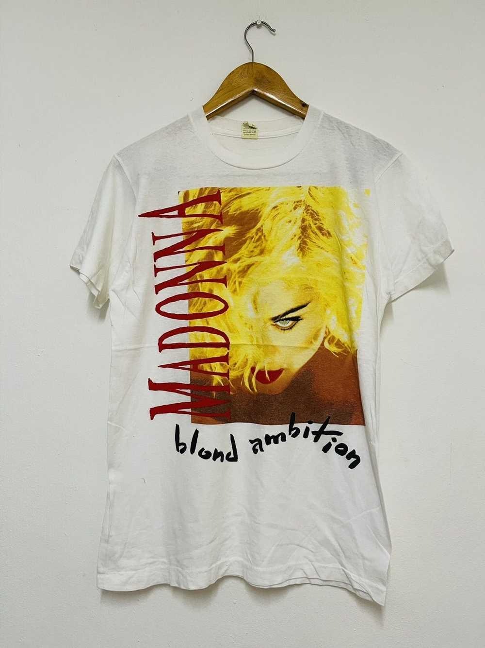 Band Tees × Very Rare × Vintage Vintage 90s Madon… - image 1