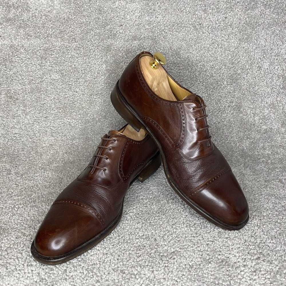 Mezlan Mezlan Nicola Brown Leather Cap Toe Oxford… - image 2