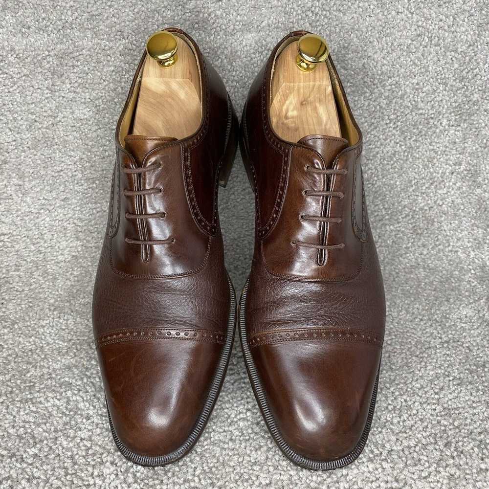 Mezlan Mezlan Nicola Brown Leather Cap Toe Oxford… - image 3