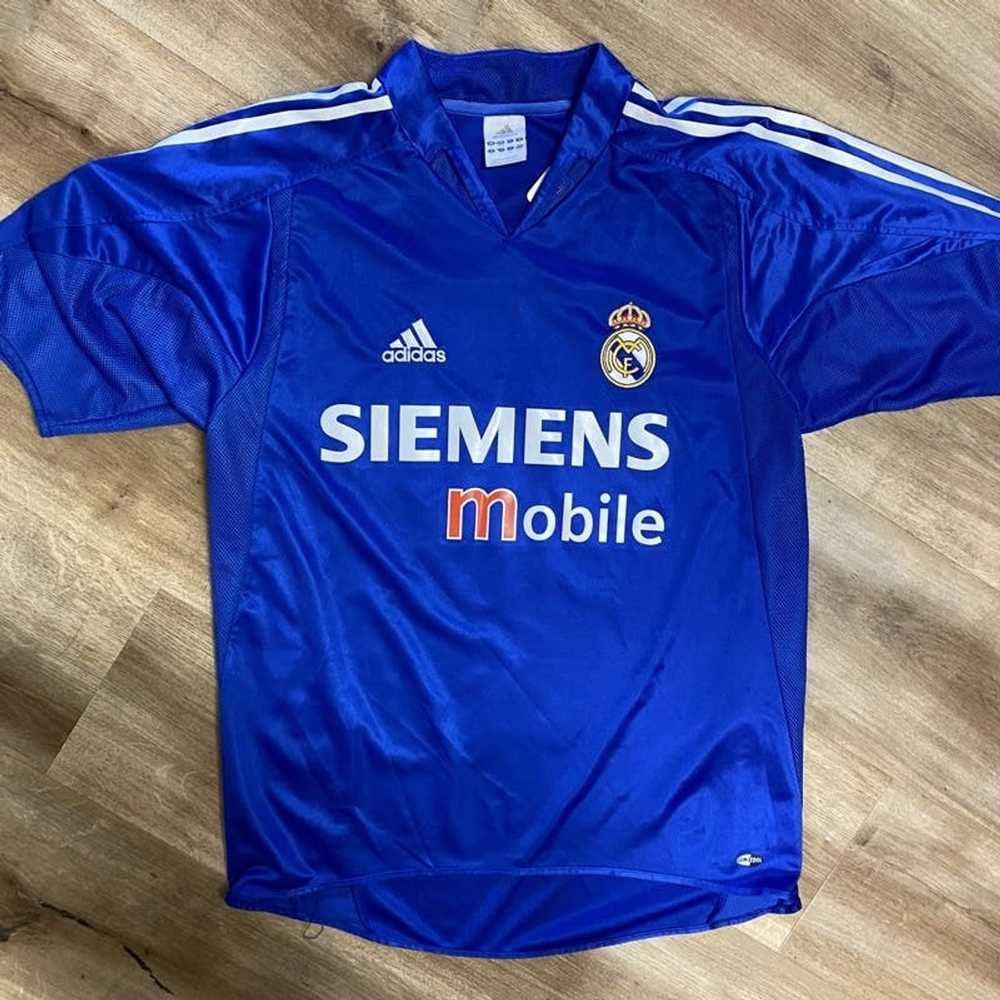 Atletico Madrid Jersey Custom Home Soccer Jersey 2004/05