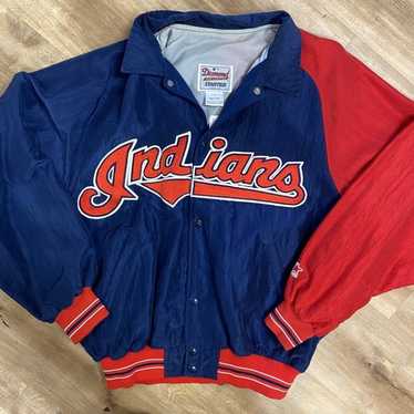 Cleveland Indians jersey Starter 90s sz Medium all se… - Gem