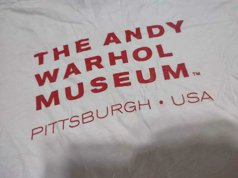 Andy Warhol Vintage 90s Andy Warhol Museum Shirt - image 5
