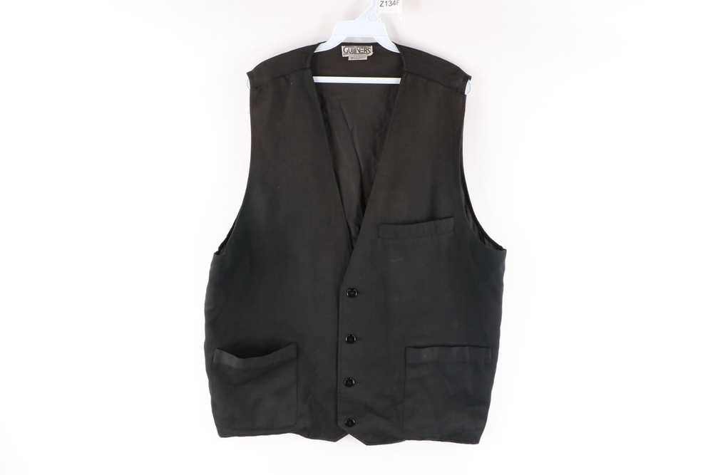 Vintage Vintage 90s Streetwear Button Suit Vest D… - image 1