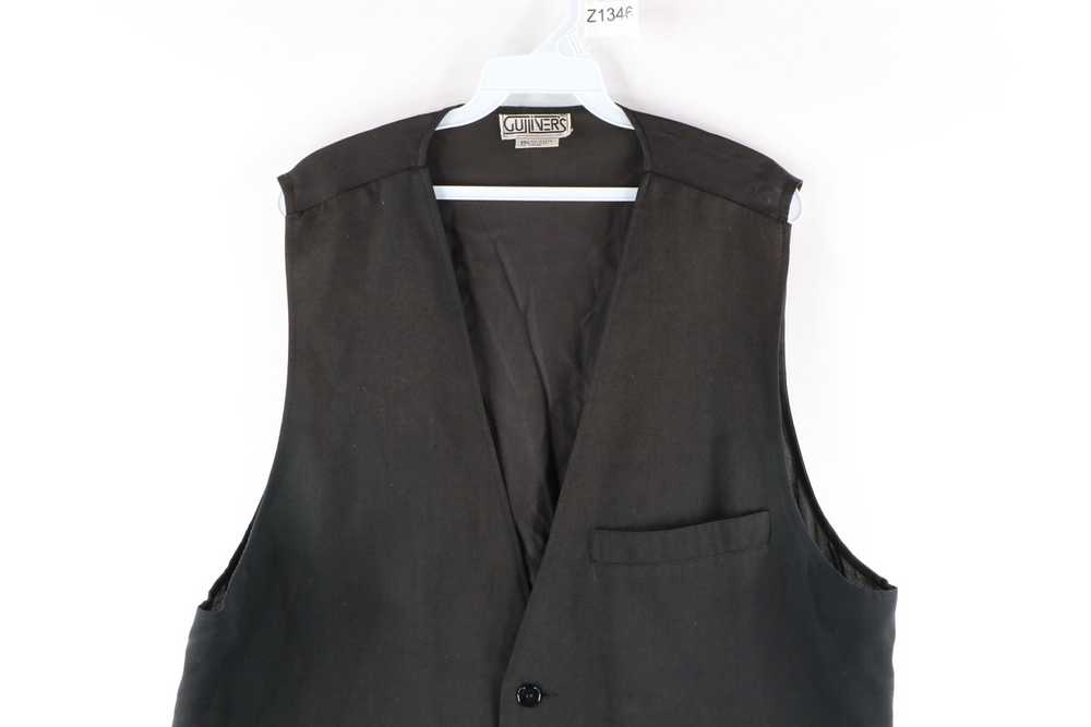 Vintage Vintage 90s Streetwear Button Suit Vest D… - image 2