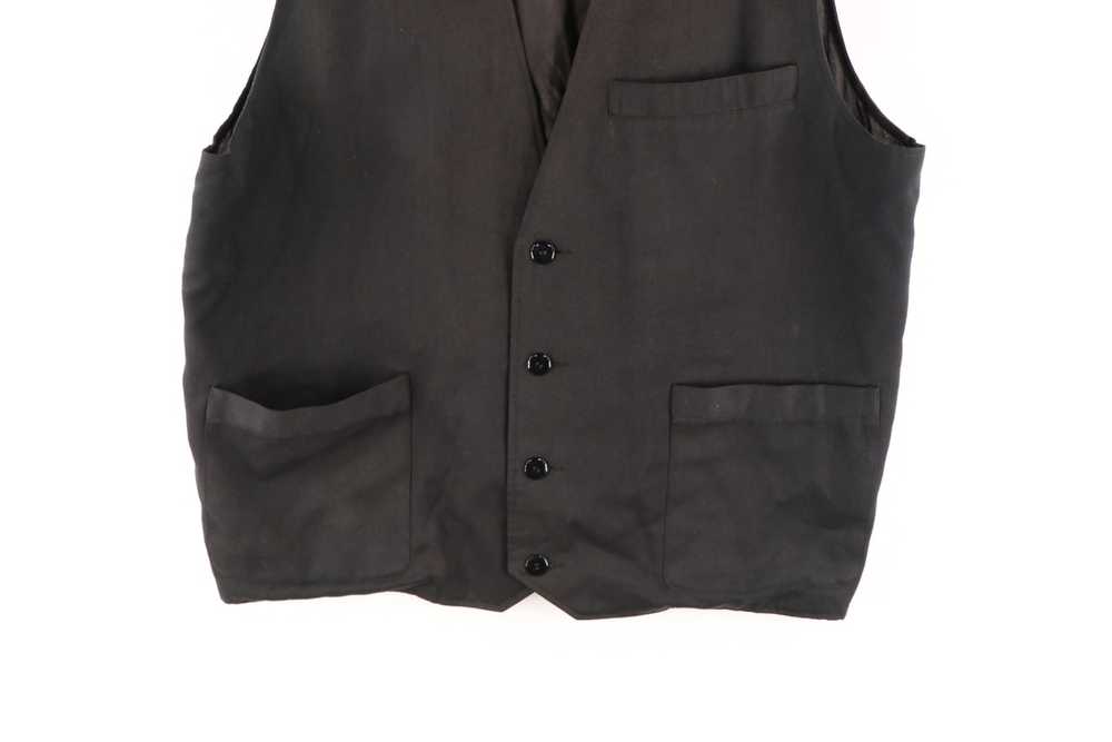 Vintage Vintage 90s Streetwear Button Suit Vest D… - image 3