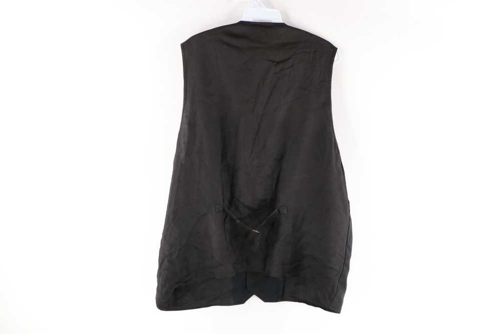 Vintage Vintage 90s Streetwear Button Suit Vest D… - image 5