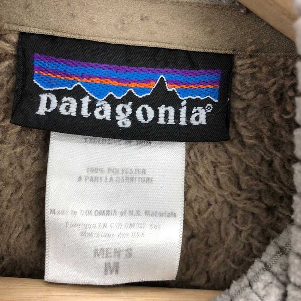 Patagonia × Vintage Vtg PATAGONIA Fleece Zipper J… - image 3