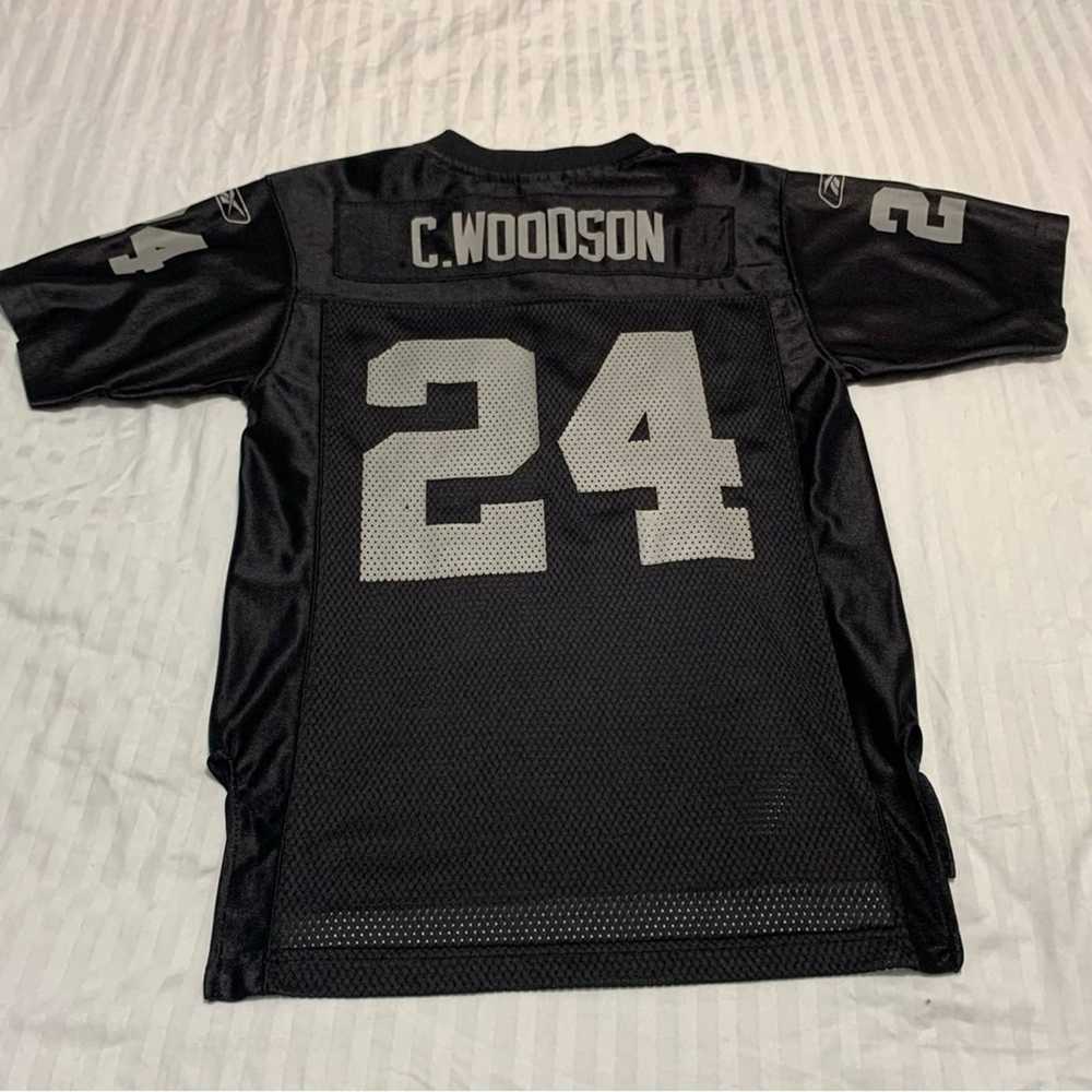 90's Charles Woodson Oakland Raiders Champion NFL Jersey Size 40