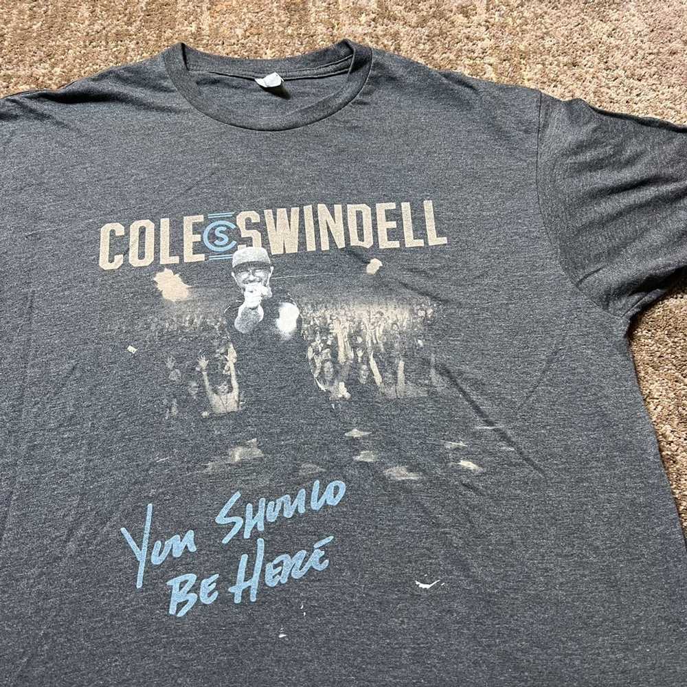 Streetwear Cole Swindel Tee Grey Size XL - image 2