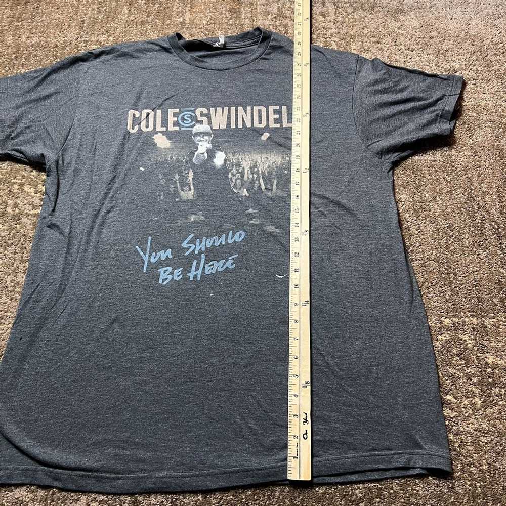 Streetwear Cole Swindel Tee Grey Size XL - image 5