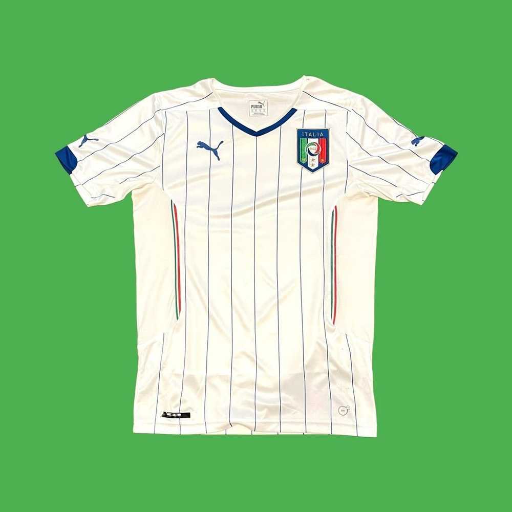 PUMA Italy Away Soccer Jersey 2015/16 (White) Sz. Small 