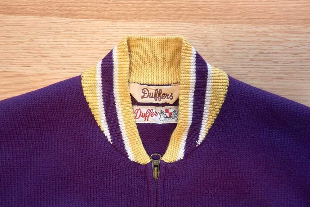 Vintage ARK Men's Wool Rainbow Mock Neck Sweater,… - image 5
