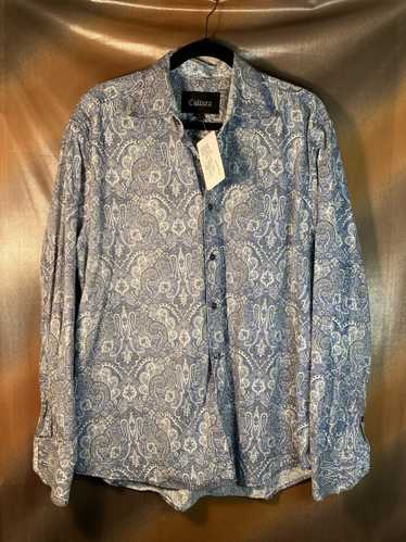 Vintage Cultura Xl paisley button down shirt Missi