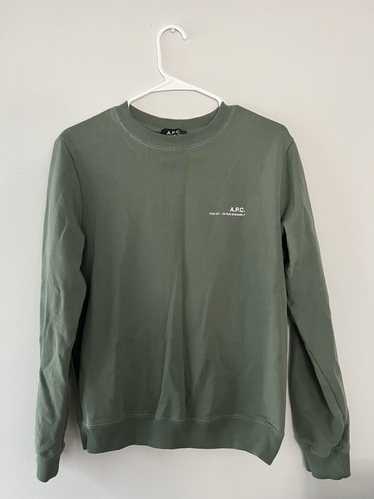 Mens apc sweater, green, - Gem