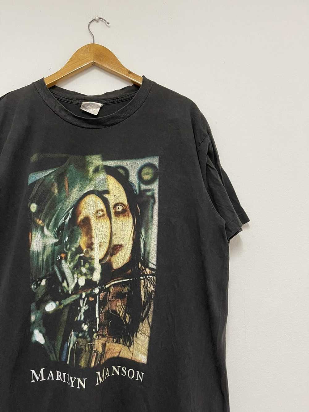 Band Tees × Vintage Vintage 90s Marilyn Manson “the B… Gem