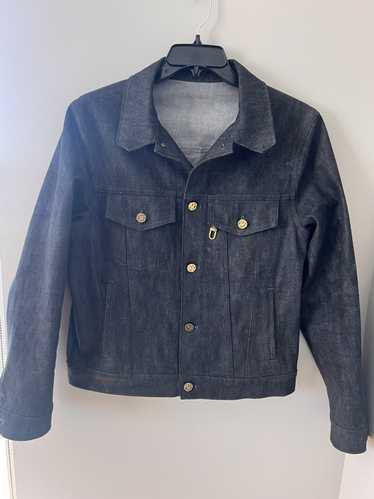 Louis Vuitton Grey Denim LV Jean Jacket