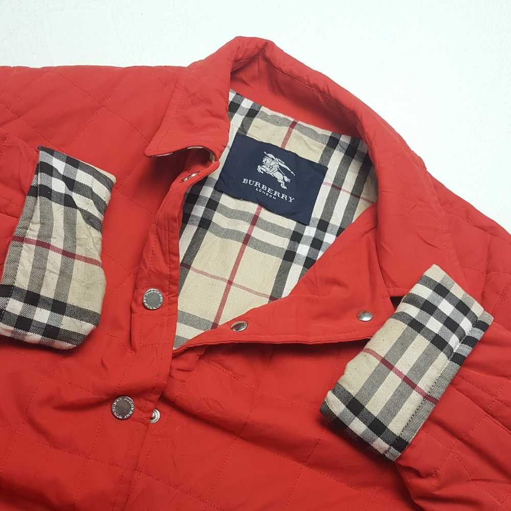 Burberry × Vintage Vintage BURBERRY Nova Check Re… - image 11