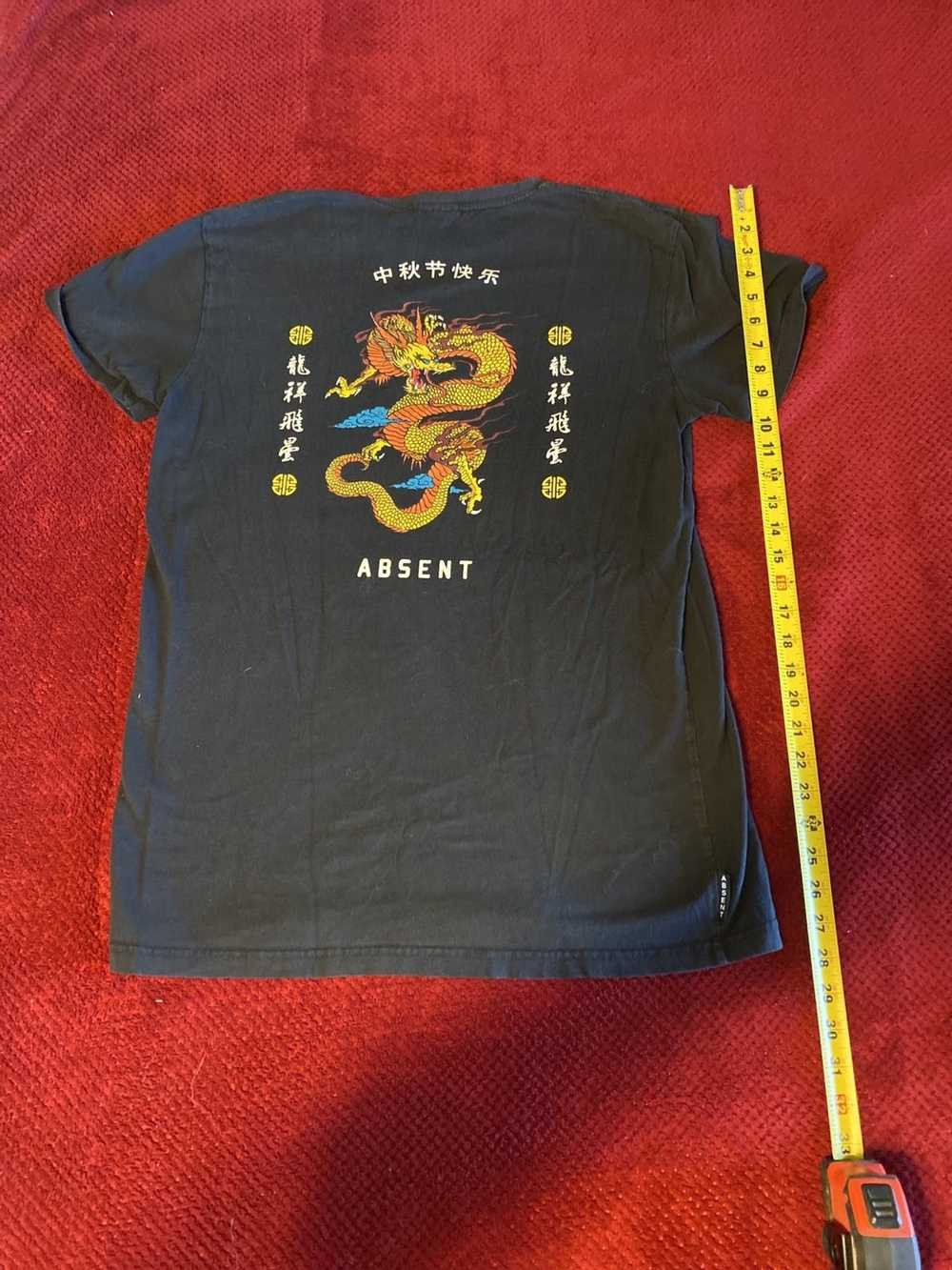 Absent Absent black dragon t-shirt - image 2
