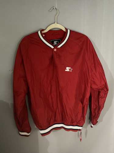 Starter Red Windbreaker Stater Jacket