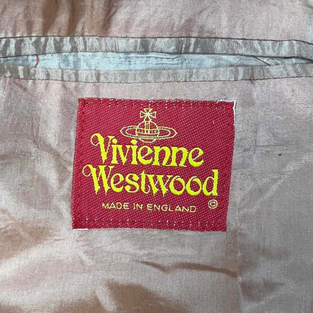 Vivienne Westwood F/W91 Black Blazer Jacket With … - image 11