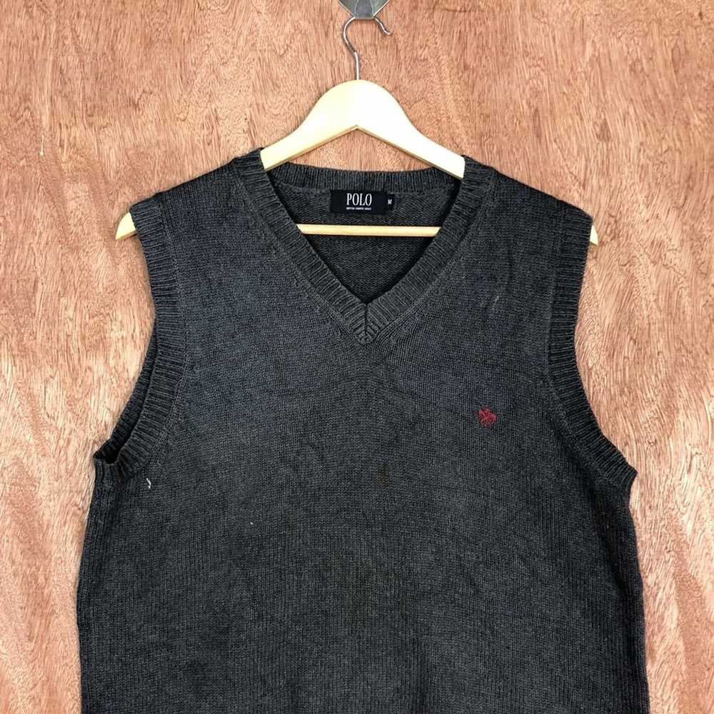 Beverly Hills Polo Club × Vintage POLO Vest Knit - image 2