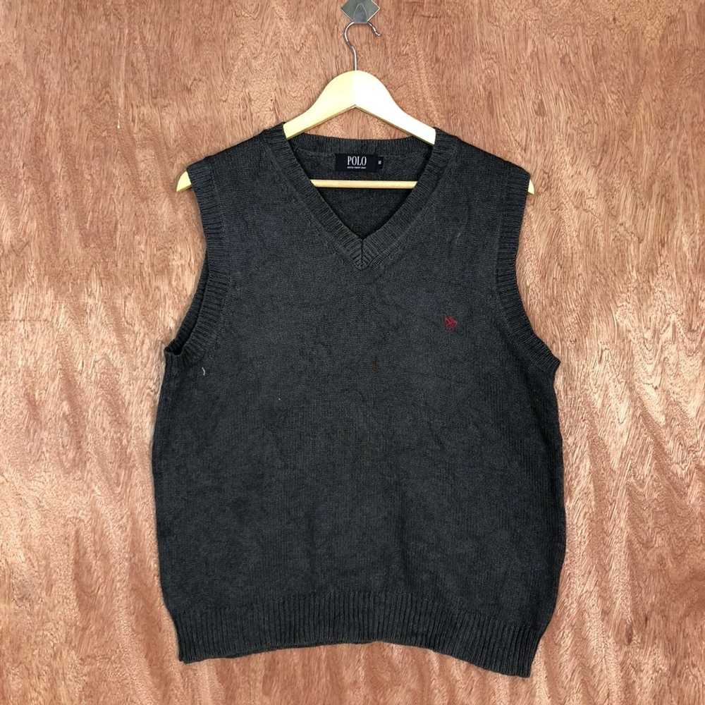 Beverly Hills Polo Club × Vintage POLO Vest Knit - image 3