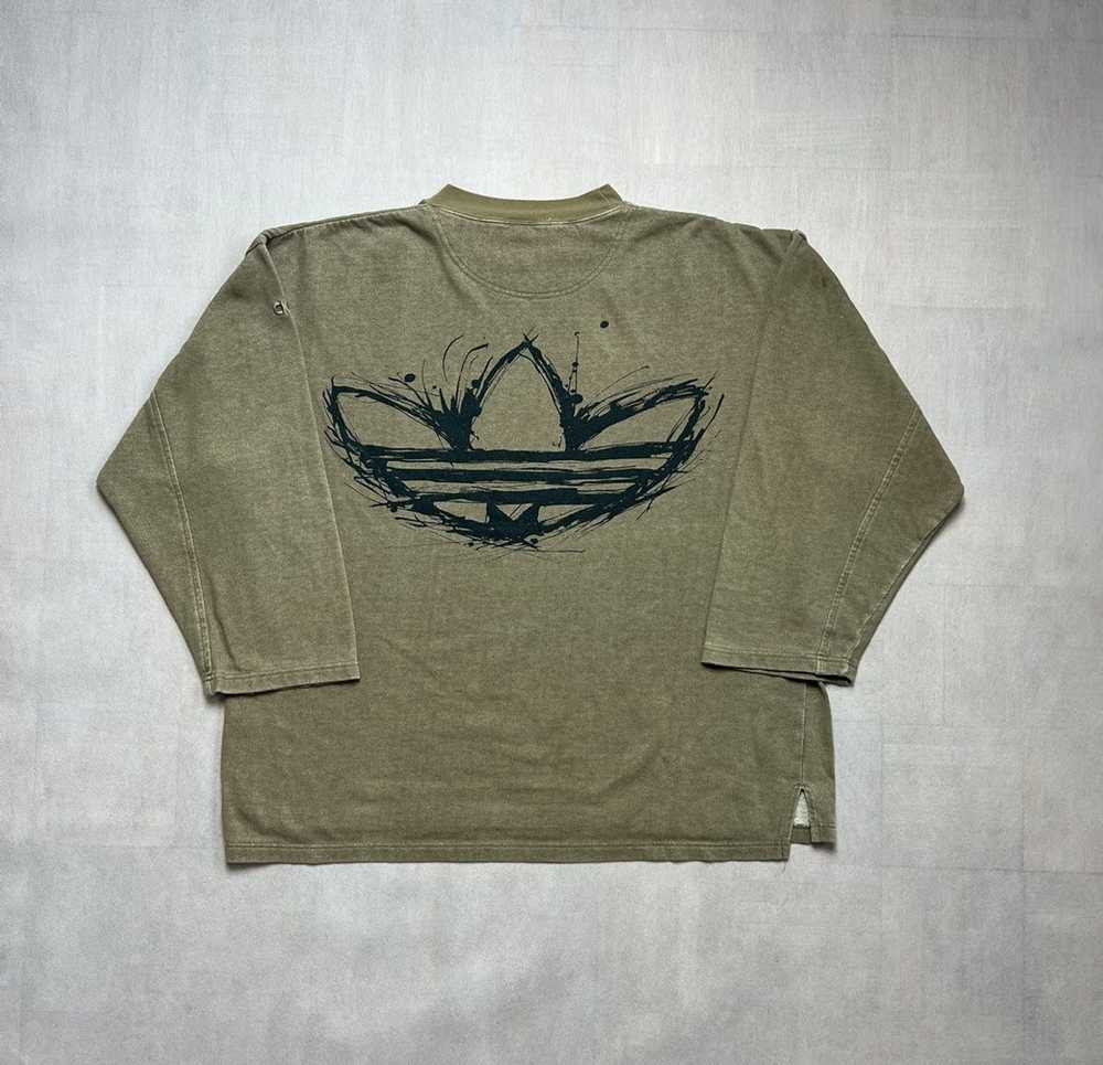 Adidas × Vintage Sweatshirt Crewneck Adidas 90’s … - image 2