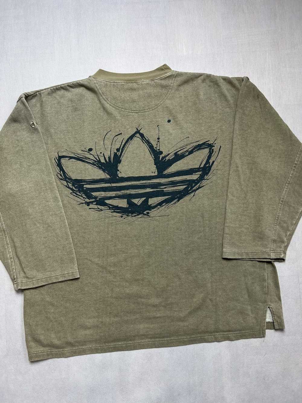 Adidas × Vintage Sweatshirt Crewneck Adidas 90’s … - image 8