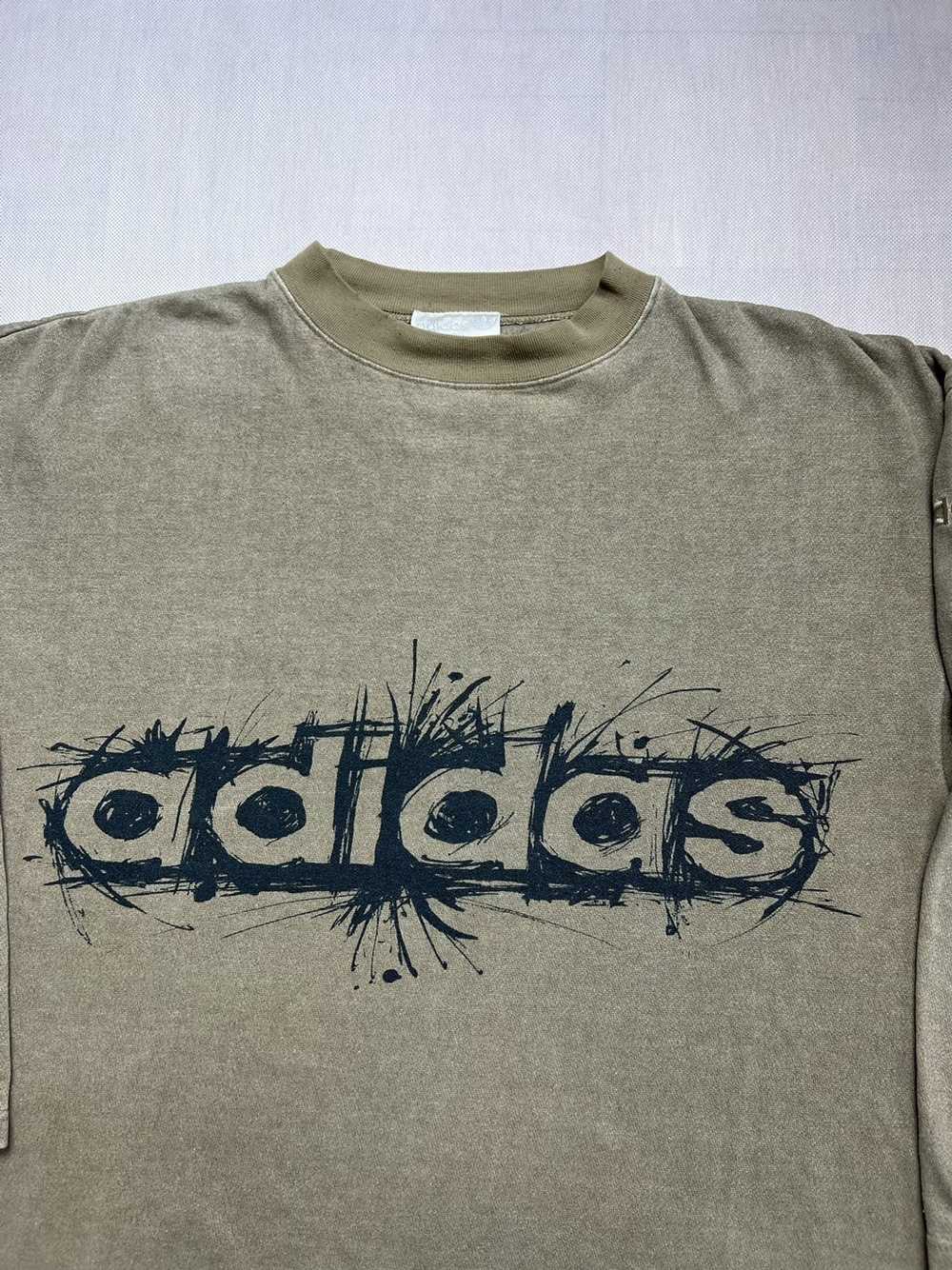 Adidas × Vintage Sweatshirt Crewneck Adidas 90’s … - image 9