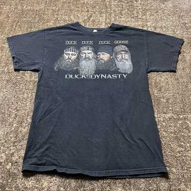 Movie × Vintage Duck Dynasty Tee Size Medium Blac… - image 1