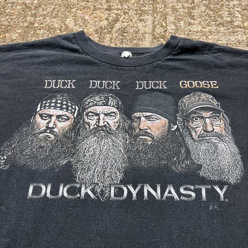 Movie × Vintage Duck Dynasty Tee Size Medium Blac… - image 2