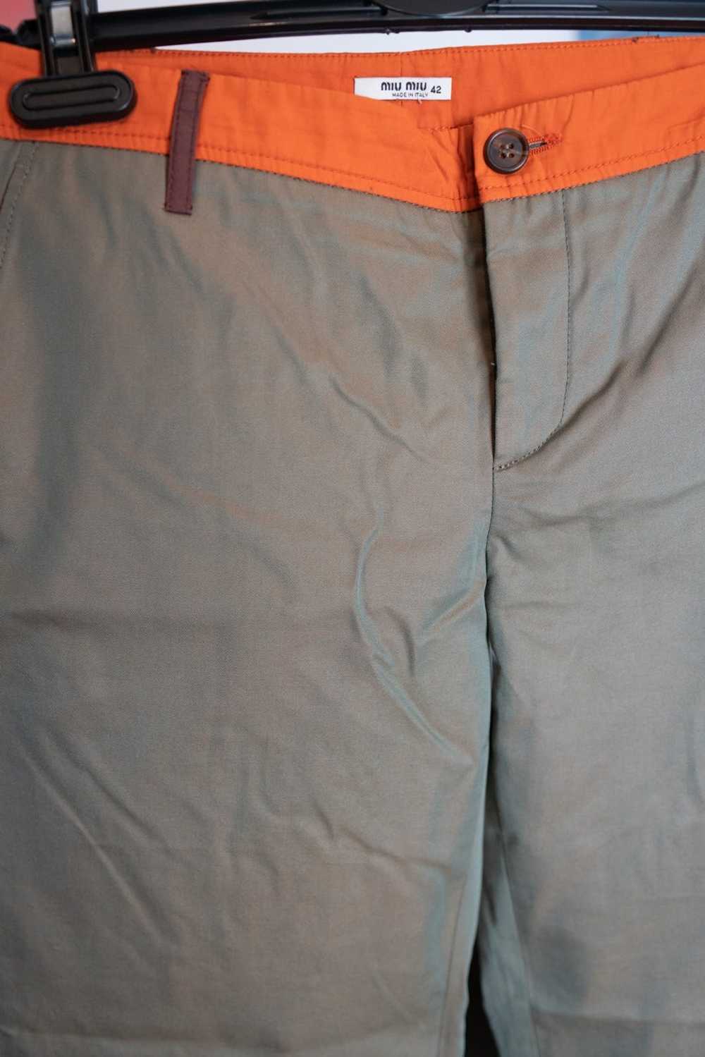 Miu Miu × Prada Miu Miu by Prada Chameleon Pants … - image 7