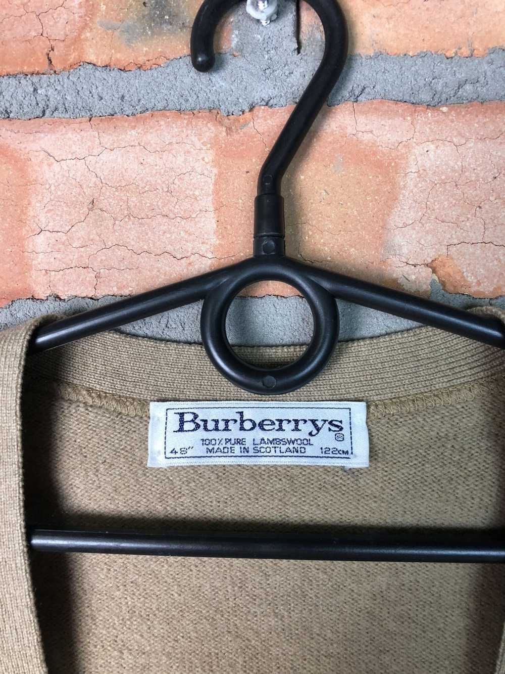 Burberry × Luxury × Streetwear VINTAGE BURBERRY V… - image 5