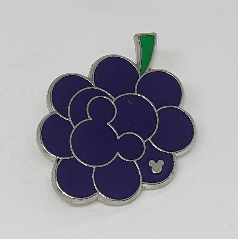 Disney Hidden Mickey Grapes fruits enamel Disney … - image 1