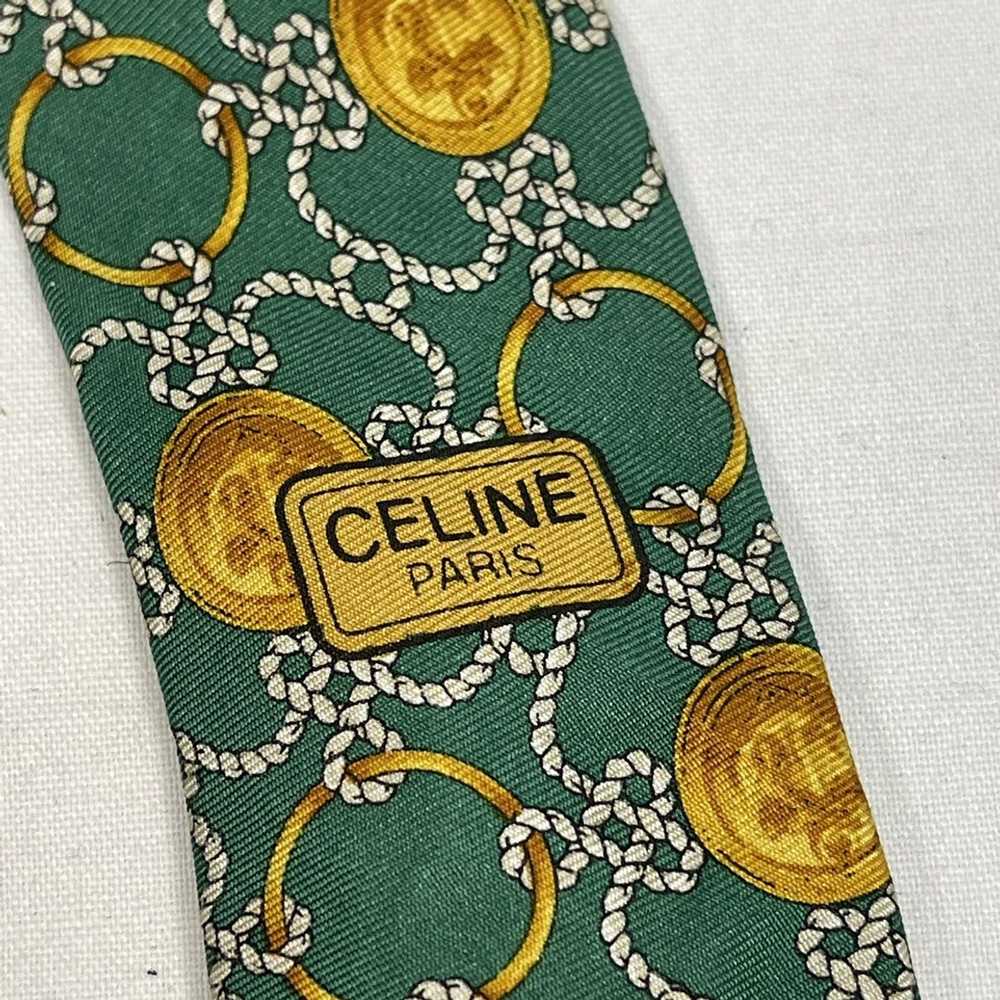 Celine × Vintage VINTAGE CELINE TIE - image 4
