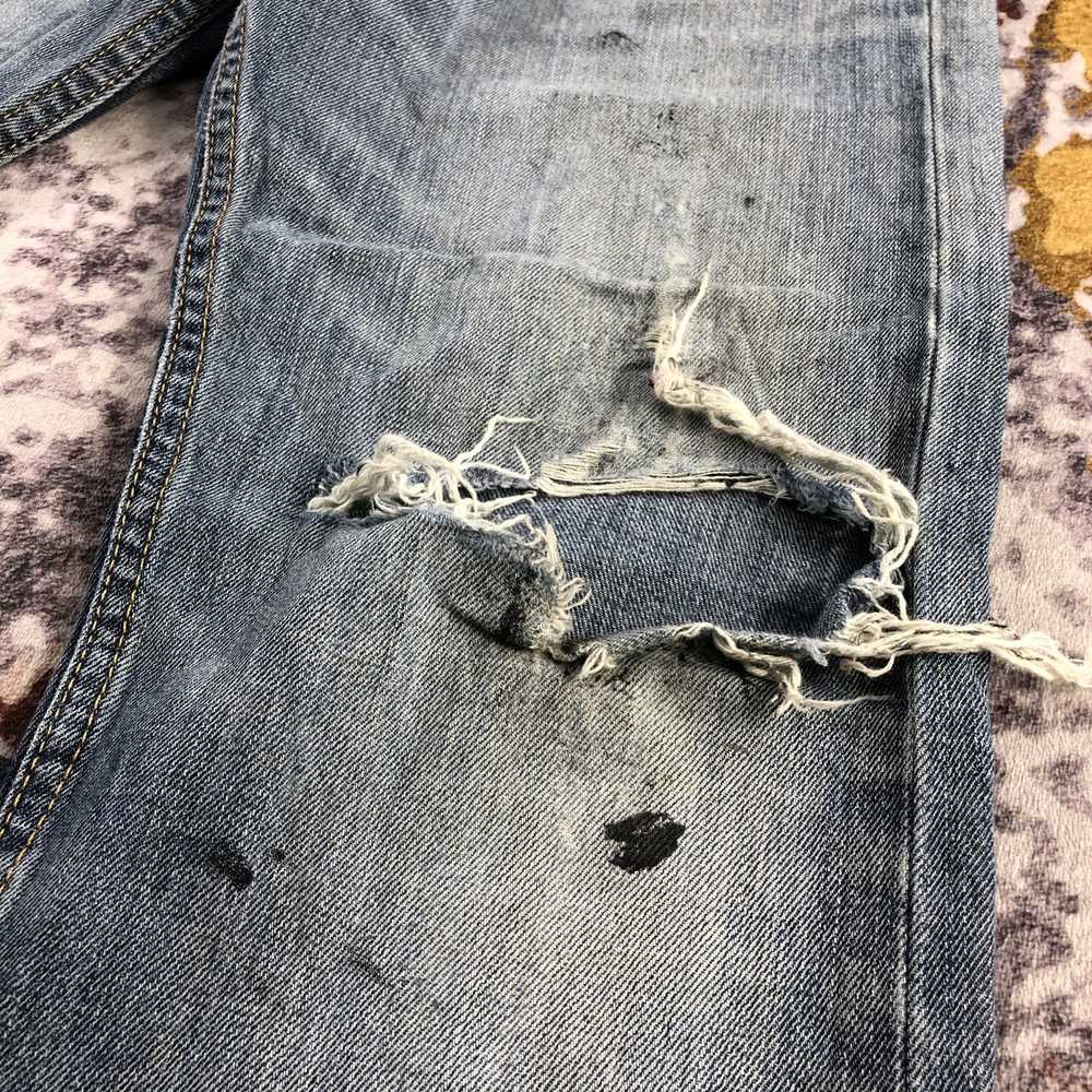 Levi's × Vintage Vintage Ripped Levis 513 Jeans-J… - image 10
