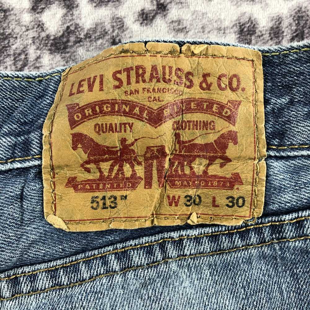 Levi's × Vintage Vintage Ripped Levis 513 Jeans-J… - image 5