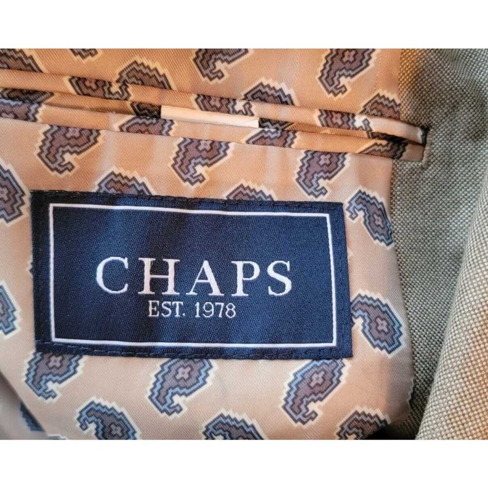 Chaps Chaps Sport Coat Jacket Blazer 50R Brown Tw… - image 4