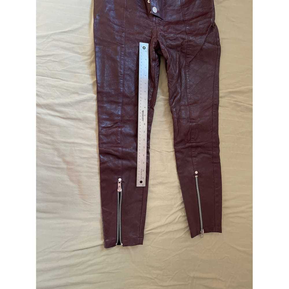 Alexander Wang Leather trousers - image 9