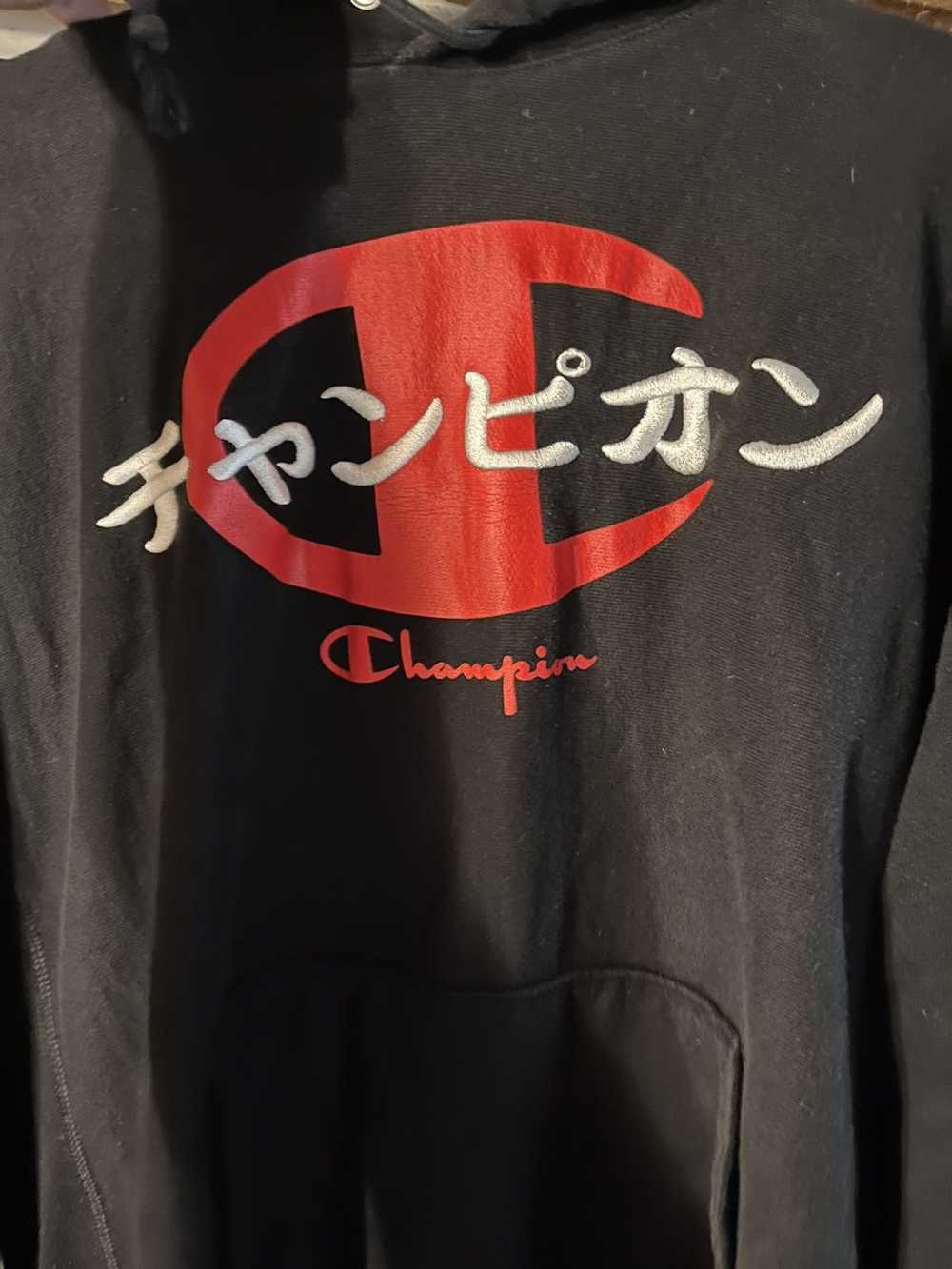 Champion × Streetwear × Vintage Logo Hoodie - image 3