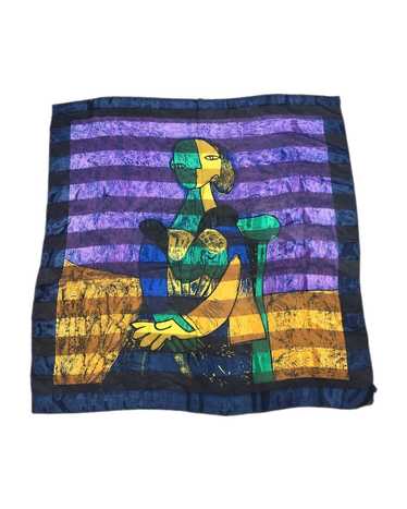 Picasso × Vintage 90s Picasso Silky Scarf