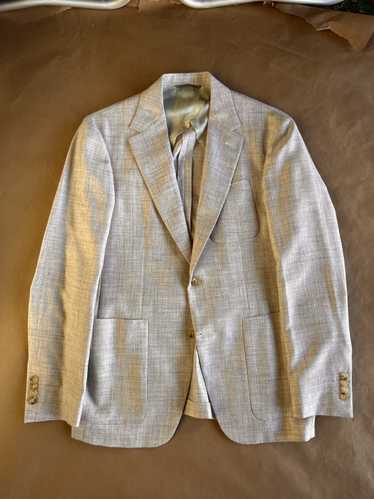 Canali Wool silk linen blazer