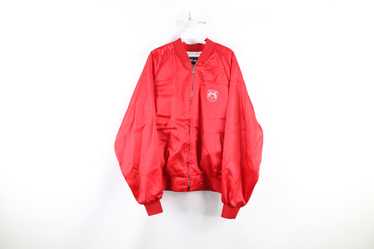 Vintage Red Sox Jacket Starter 80s Satin Bomber MLB R5