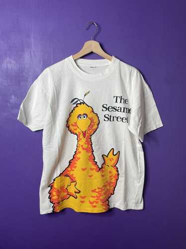 Vintage 2001 Sesame Street Live Tour T-Shirt Big Bird Elmo Cookie