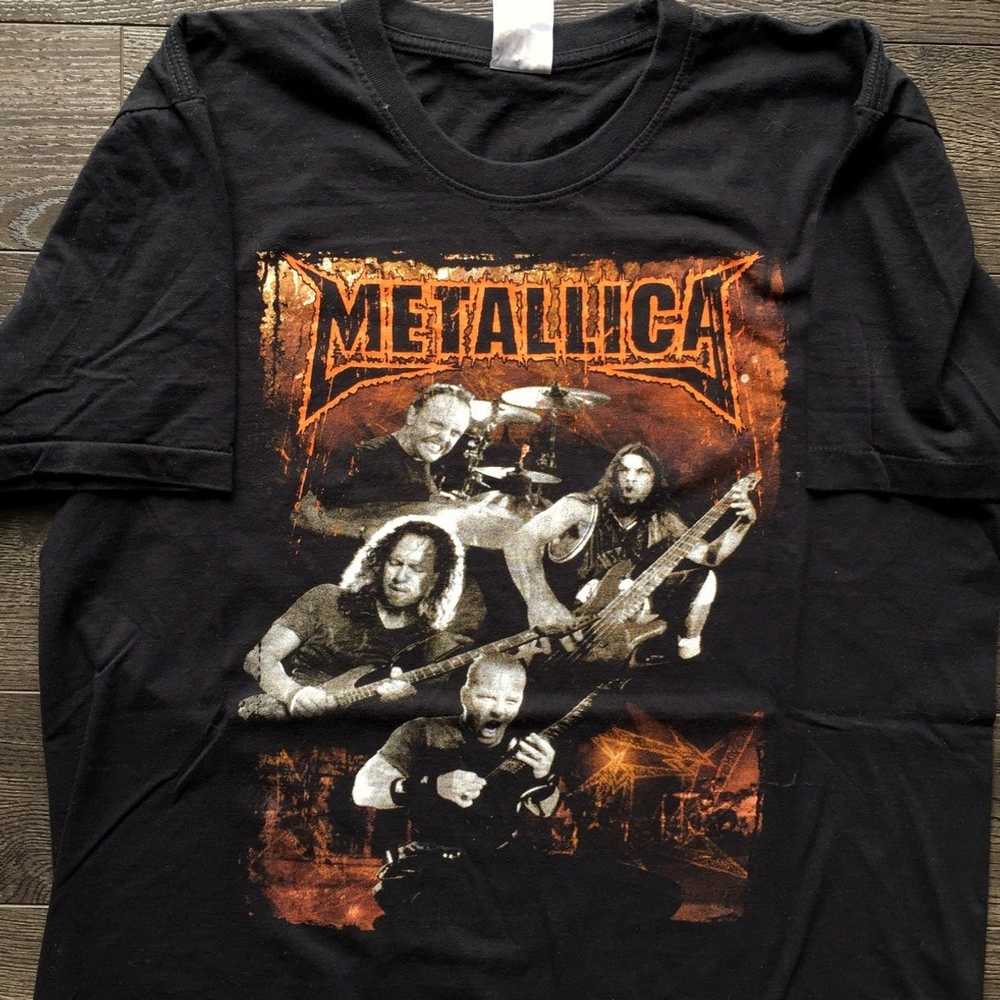 Band Tees × Metallica × Vintage Vintage Y2K Metal… - image 2