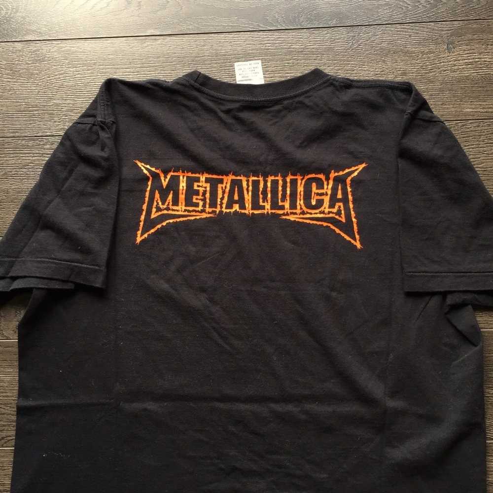 Band Tees × Metallica × Vintage Vintage Y2K Metal… - image 3